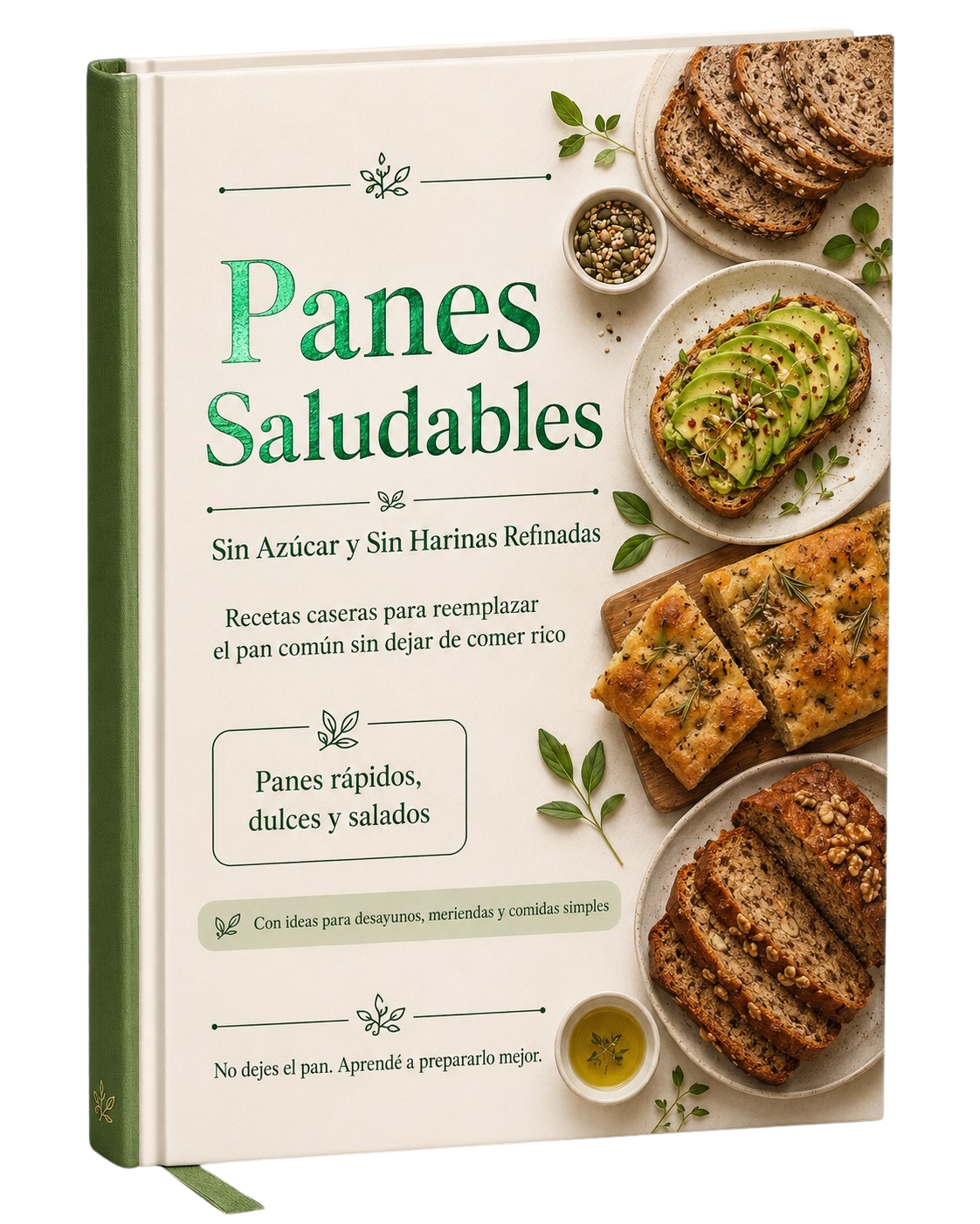 Portada del ebook Panes Saludables Sin Azúcar y Sin Harinas Refinadas
